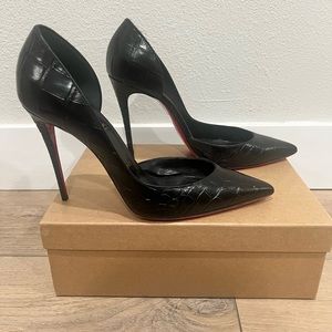 Christian Louboutin Iriza 100 Black Size 11 (41)